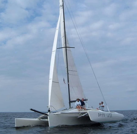 Trimarán F33 Banana Hunter
