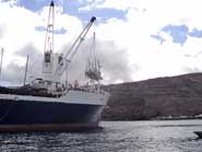 Cargando un Farrier en la cubierta